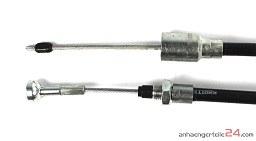 Bremsseil für KNOTT mit Pilzendstück und Glocke Ø 19 mm