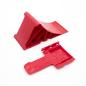 Preview: Unterlegkeil rot inkl. Halter