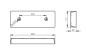 Preview: Bootsauflagekissen 330 x 120 mm + U-Halter