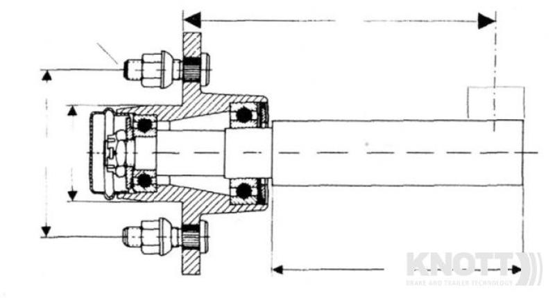 KNOTT Laufstummel bis 25 / 40 km/h