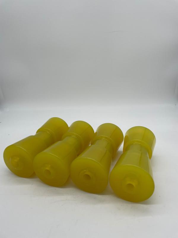 Kielrolle V-Form 195 mm (gelb)