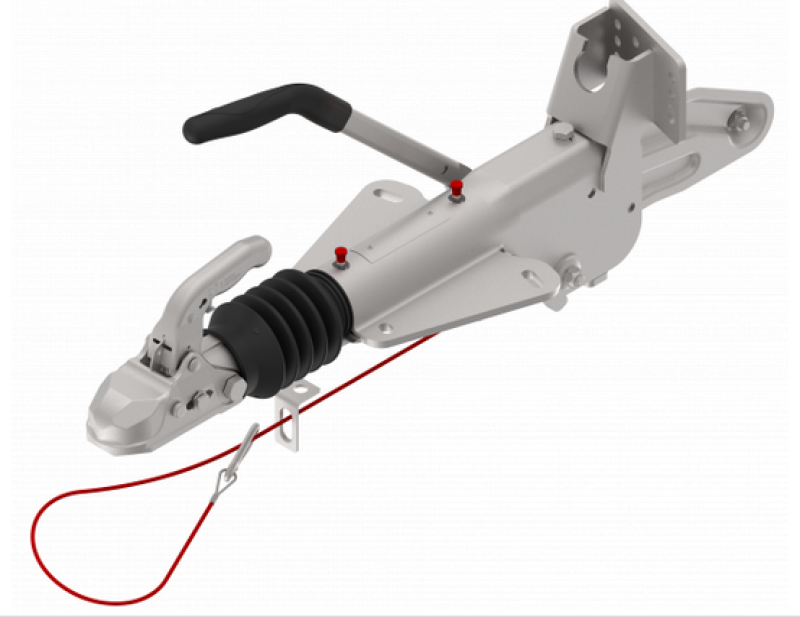 Knott Auflaufeinrichtung KF30-E mit Stützradkonsole