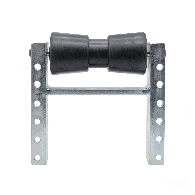 Preview: Kielrolle 200 mm + höhenverstellbarer Halter
