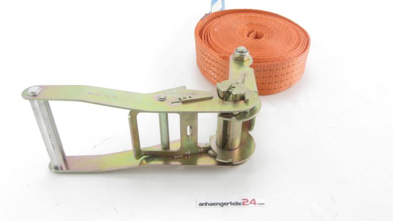 Zurrgurt mit Ratsche 50 mm - 8 m (1-teilig)
