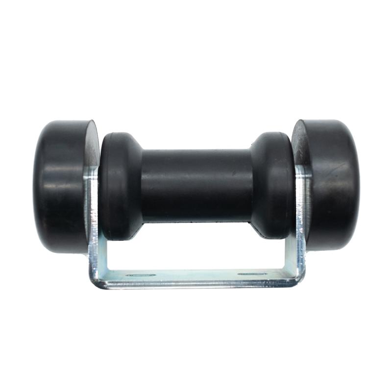 Kielrolle Spulenform 130 mm + Halter und Endkappen