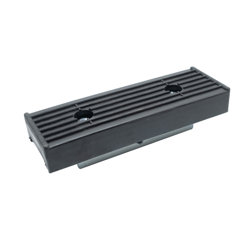 Gummiauflage 300 x 100 mm + U-Halter
