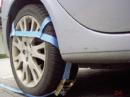 Autotransportgurt Hubrille-Netz