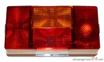HELLA - Lichtscheibe für Mehrkammerleuchte 210 x 108 x 66 mm, rechts